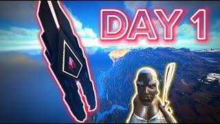 Playing the MOST POPULATED Server DAY 1 | Ep.1 | Ark Survival Evolved |