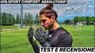 UHLSPORT COMFORT  ABSOLUTGRIP  NC | goalkeeper test & review | SHERLOCK GLOVES