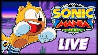 Sonic Mania Plus ENCORE MODE LIVE - All Emeralds in First Playthrough!