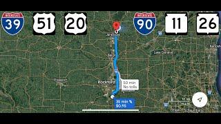 Road Trip - I-39 North to I-90 West (Western Wisconsin Road Trip #3)