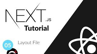 Next.js Tutorial #5 - Creating a Layout Component