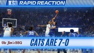 Kentucky wins ugly for first undefeated November since 2016 | Rapid Reaction