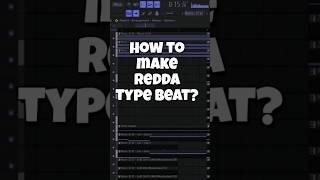 How to make redda type beat