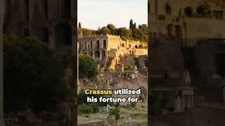 The Richest Man in Rome  #history #ancient #crixussaga