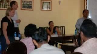 MP Yim Sovann with Phnom Penh councilors on workshop organized by Konrad