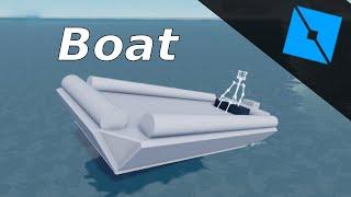 How To Make A Boat | Roblox Studio