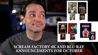 NEWS: Scream Factory 4K and Blu-ray Announcements For October Are Here!