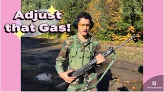 Properly gassing the L1A1