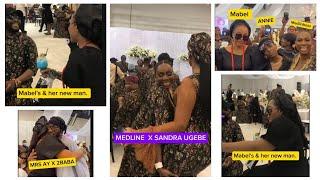 AY 'S EX WIFE ,MABEL MAKUN'S NEW MAN AT THE MOTHER'S  Burial reception + TUBABA SURPRISED  GUESTS .