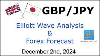 GBP JPY Elliott Wave Analysis | Forex Forecast | December 2, 2024 | GBPJPY Analysis Today