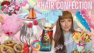 THE ULTIMATE GIRLY CANDY GOURMAND|SMELL SUGARY SWEET WITH KHAIR CONFECTION| DUPE FOR KAYALI?