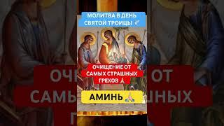МОЛИТВА СВЯТОЙ ТРОИЦЕ ️#троица #молитвагосподу #очищение #православнаявера #аминь #молитва