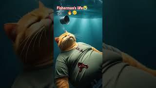 Fisherman's life #cat #shorts #mylife