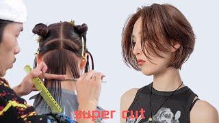 Contemporary classic BOB short hair cutting teaching, what hairdressers must learn