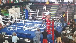 MBC FULLFIGHT: Onke Duku(GP) won by TKO RND3 against Faraday Mukandili(DRC))@26/09/2021