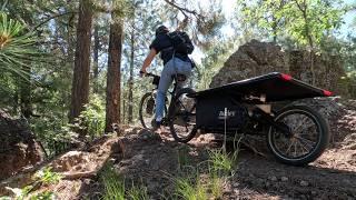 ‍️Solar Electric Bike camping Arizona Trail