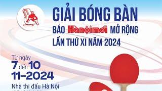 LIVE | Làng Sét vs Thái Hà - Đồng Đội Hạng A | Giải Bóng Bàn Báo Hà Nội Mới 2024