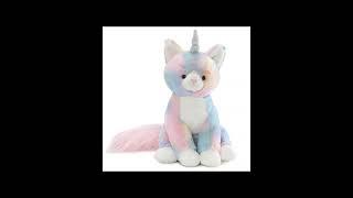 Rainbow Shimmer Caticorn 9-Inch Plush