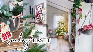 SUNDAY RESET // RELAXING AFTER DARK CLEAN WITH ME // CHARLOTTE GROVE FARMHOUSE