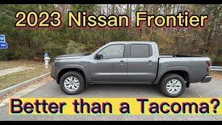 2023 Nissan Frontier SV…Better than a Tacoma?