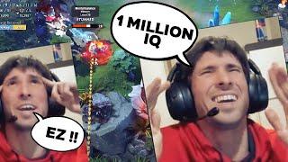 DENDI 1 MILLION IQ Pudge (with Facecam + Voice) - Stream Highlights Dota 2