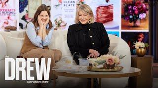 Martha Stewart Reacts to Big Surprise from New Jersey Hometown | The Drew Barrymore Show