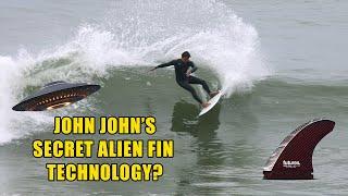 Fins That Float?? Can You Surf Like John John With His New Fin From Futures? JJF Scimitar Fin Review