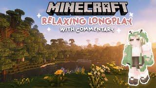 Minecraft Relaxing Longplay  Getting Settled in a New World [With Commentary]  (1.19.3) 