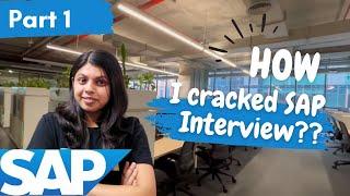 PART - 1 : How I cracked SAP Interview? With Notes