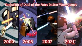 Evolution of Duel of the Fates fight in Star Wars Games (1999-2021)