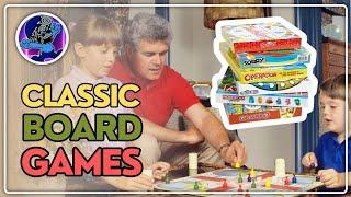 Nostalgic Board Games of The '70s, '80s, and '90s