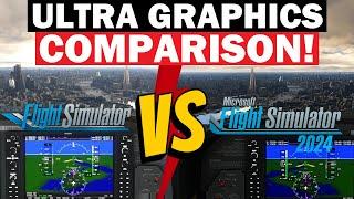 MFS 2024 vs MSFS 2020 GRAPHICS FPS Comparison - WHICH IS BETTER?