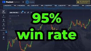 95% WIN RATE POCKET OPTION STRATEGY: PROVEN RESULTS!