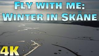 Fly With Me #1 - Winter in Skåne | DJI Mini 2 (4K)