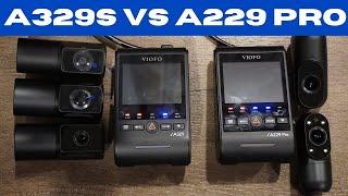 viofo a329s vs viofo a229 pro dash camera what is the difference?