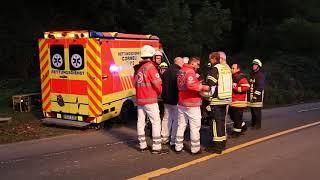 Feuerwehr rettet Wanderer aus Kreuzbachklamm bei Bingen – Zwei Feuerwehrmänner verletzt