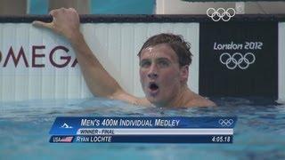 Lochte wins Gold - Men's 400m Individual Medley | London 2012 Olympics