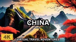 China 4K - Scenic Adventure Relaxing Calming Film With Beautiful Cinematic Music For Restful Sleeps