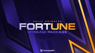 Fortune | Stream Overlay | by PremadeGFX