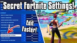 You NEED To Change These Fortnite Settings! - PC + Console Tips!