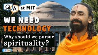 We Need Technology, Why Pursue Spirituality? | MIT Lecture | Q/A with Swami Mukundananda