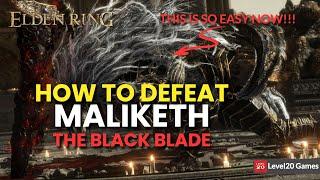 DO NOT CHEESE MALIKETH THIS IS HOW YOU CAN EASILY BEAT HIM AFTER PATCH 1.06 - Elden Ring