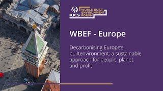 World Built Environment Forum - Europe Conference