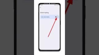 How to enable keyboard use voice typing setting | Keyboard Voice Typing #shorts