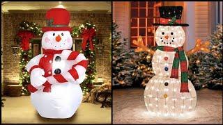 SNOWMAN  Designs And Out-Door Decorating Ideas | Chirstmas Ornaments And Decorations