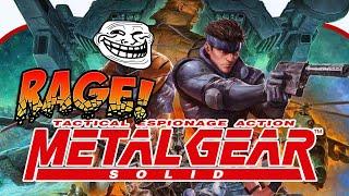 BROKEN CONTROLLER ANGER! Metal Gear Solid Rage Montage! (PS1)