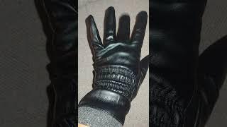 Womens Winter Leather Gloves Touchscreen Motorcycle Cycling Driving Gloves, Super warm and stylish w