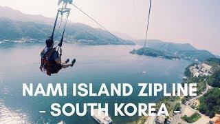 Nami Island Zipline | South Korea