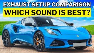 Which Lotus Emira Exhaust Is Best? Valvetronic Designs Sport vs. Race Exhaust