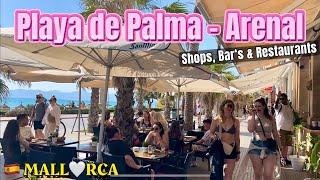 Playa de Palma- Arenal️MALLORCA island🩷NEW Nachmittags -WalkARENAL TOP! spain #mallorca #vlog